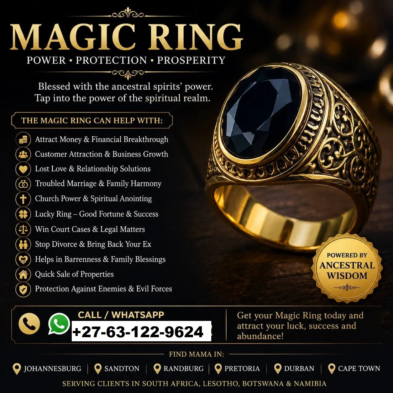 VOODOO MAGIC RING