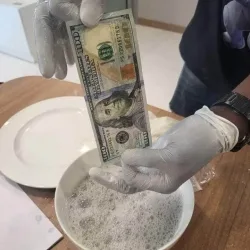 SSD SOLUTION USED TO CLEAN ALL TYPE OF BLACKENED MONEY